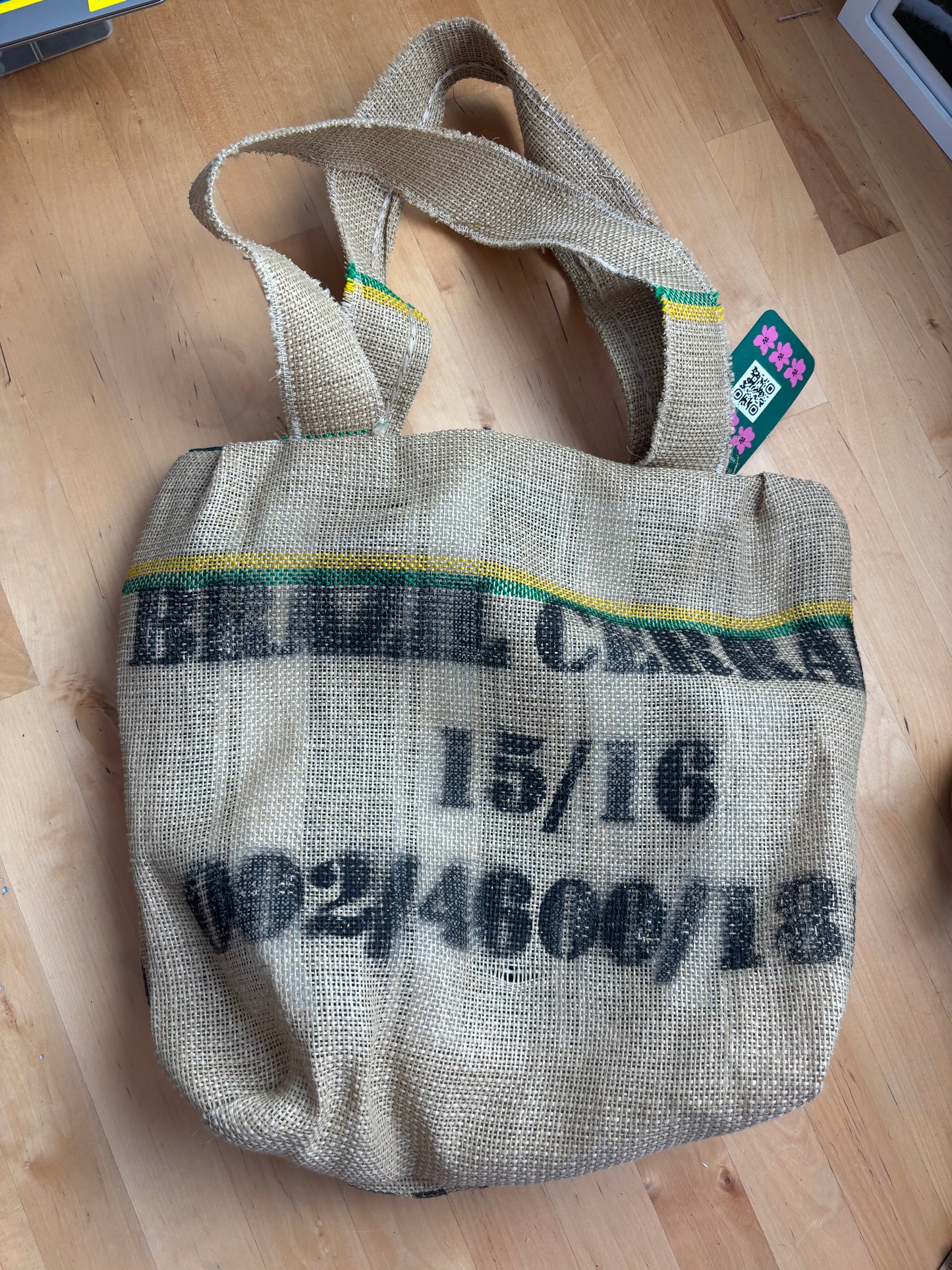 MUDHOUSE coffee bean tote bag