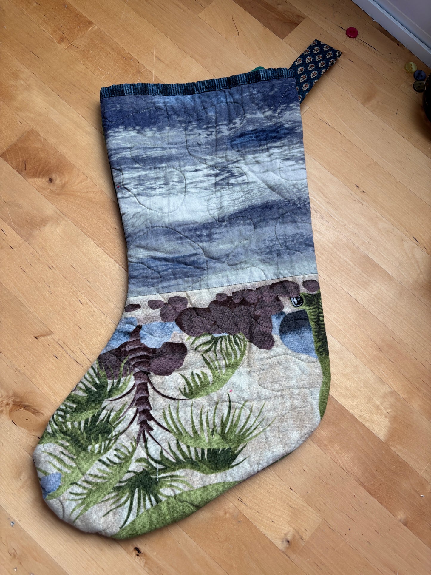 brontosaurus stocking