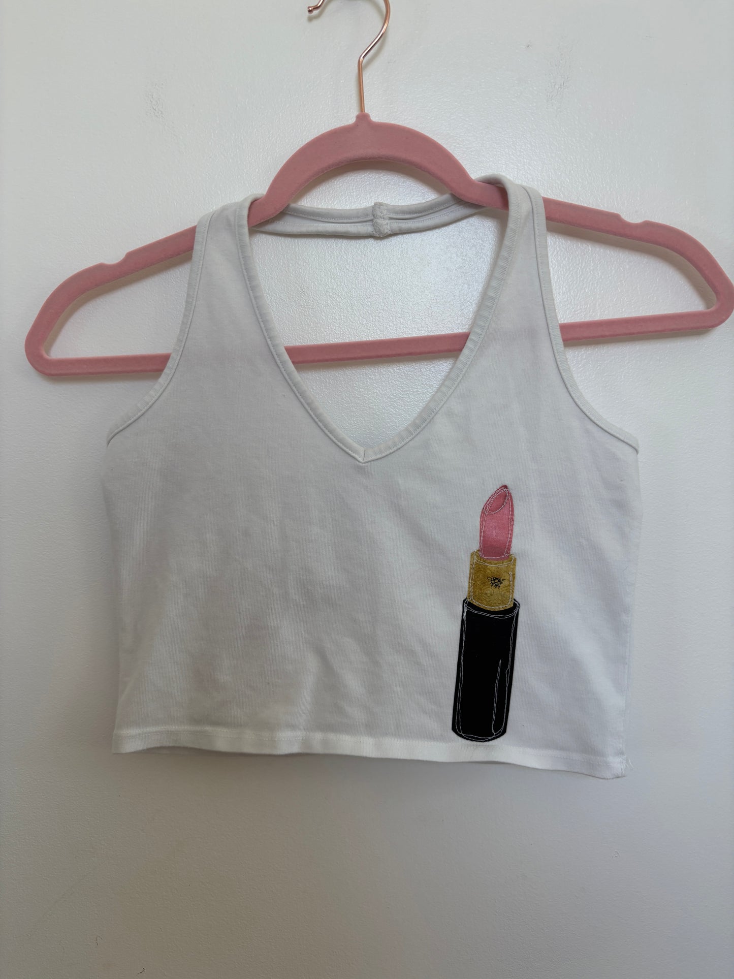 lipstick halter tank (women’s s)
