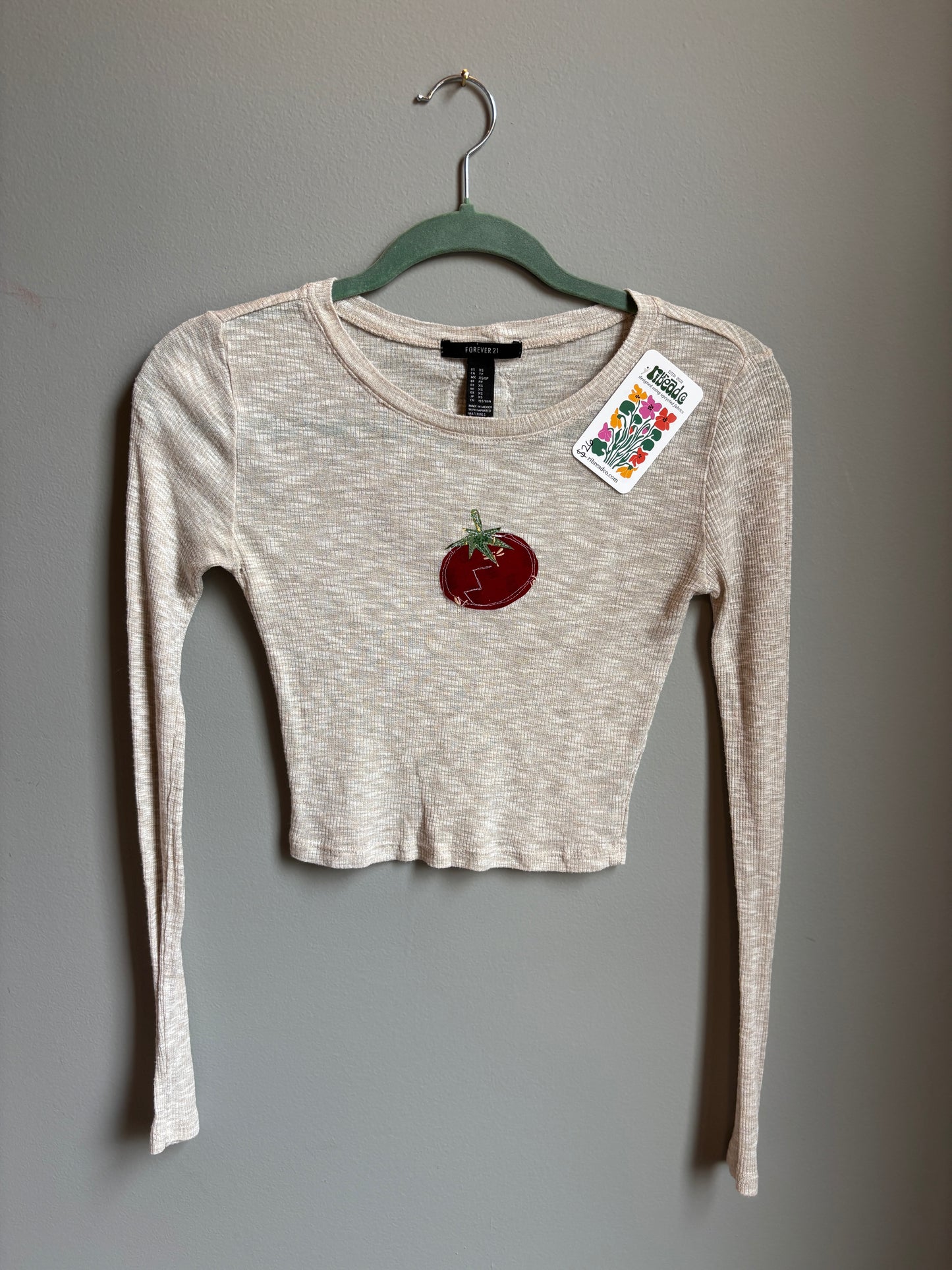 tomato long sleeve (womens xs)