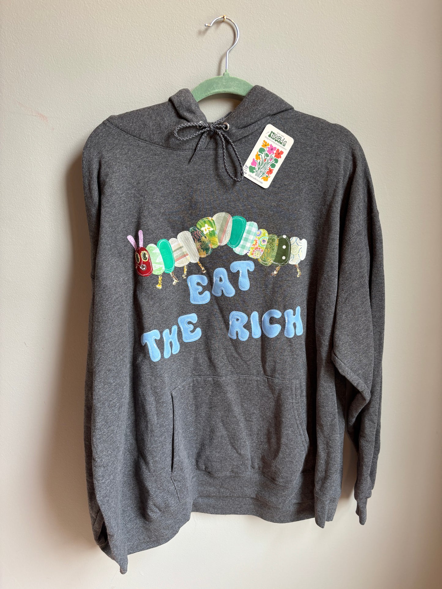 eat the rich hoodie (unisex xxl)