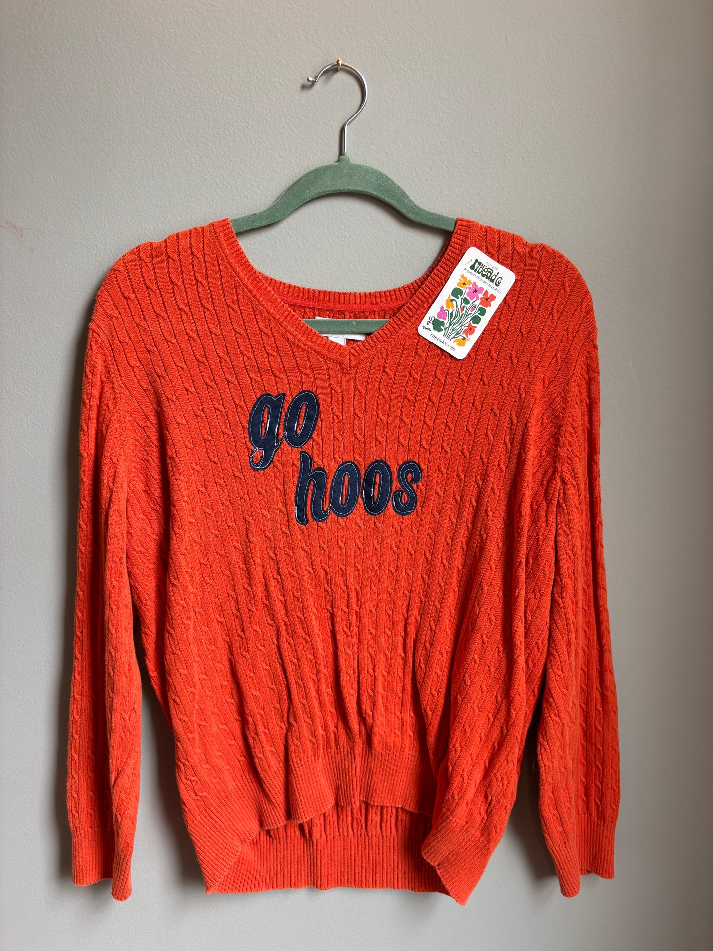 go hoos sweater (womens xl)