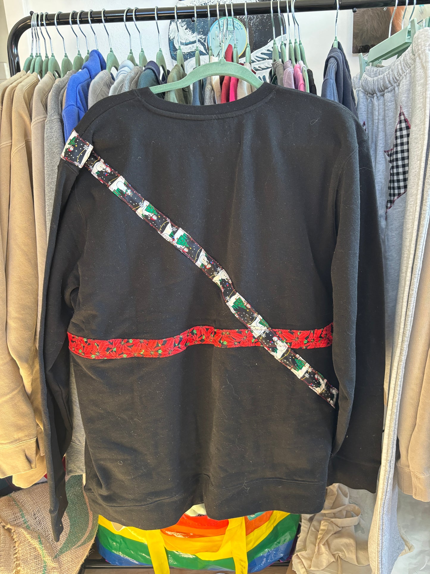 christmas ties crew (unisex xl)