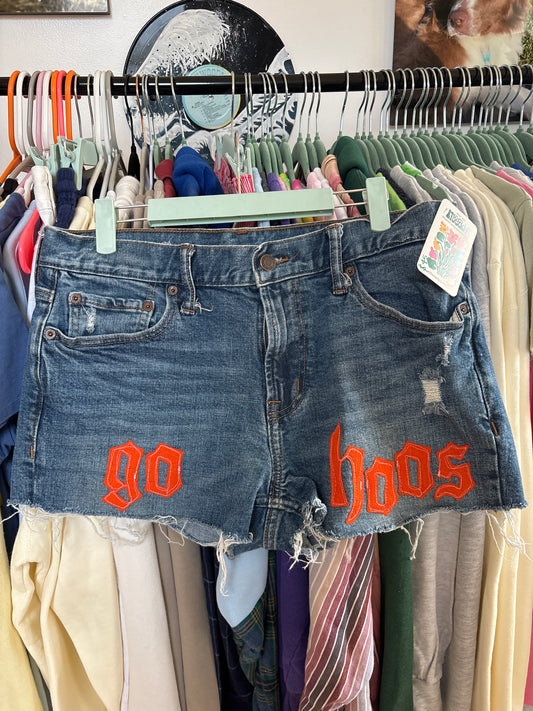 go hoos cutoffs (33” waist)
