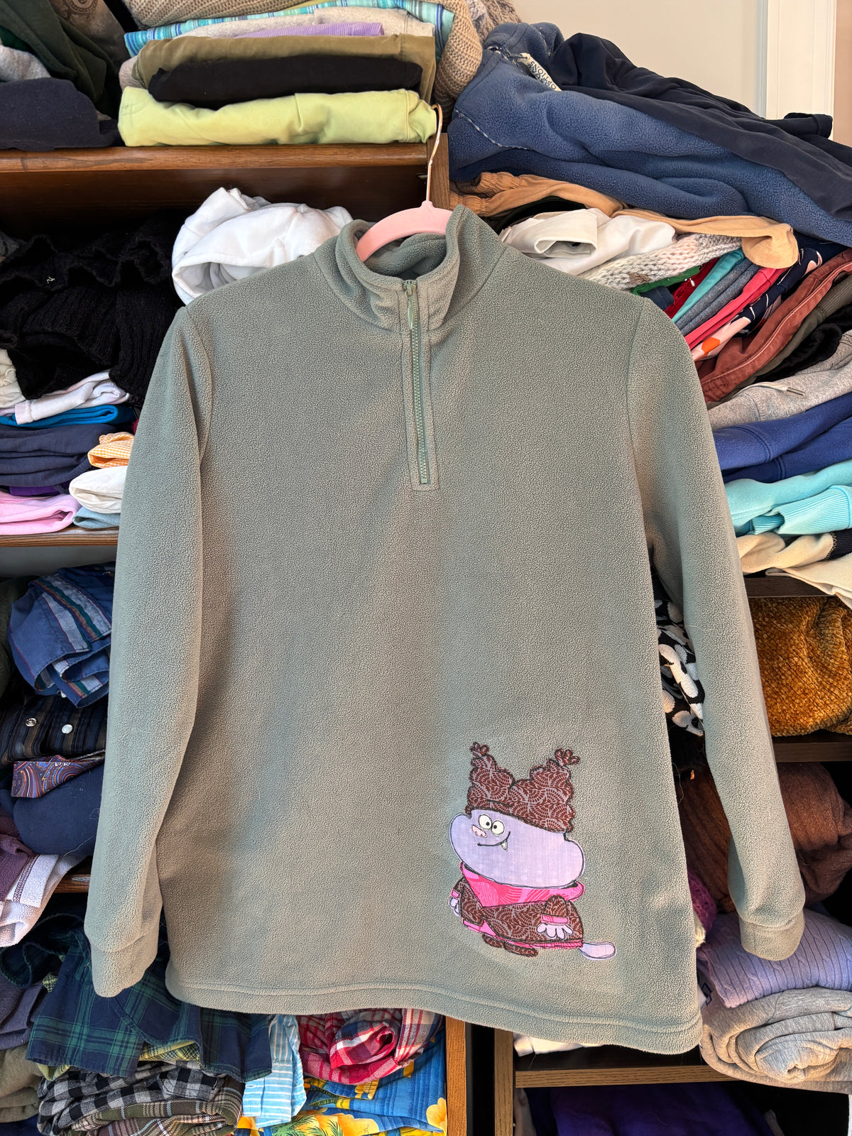 chowder 1/4 zip (small)