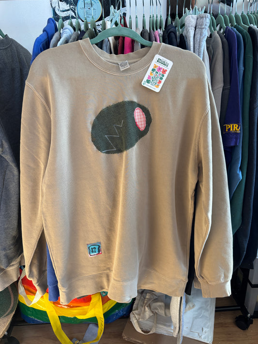 olive crew (unisex l)