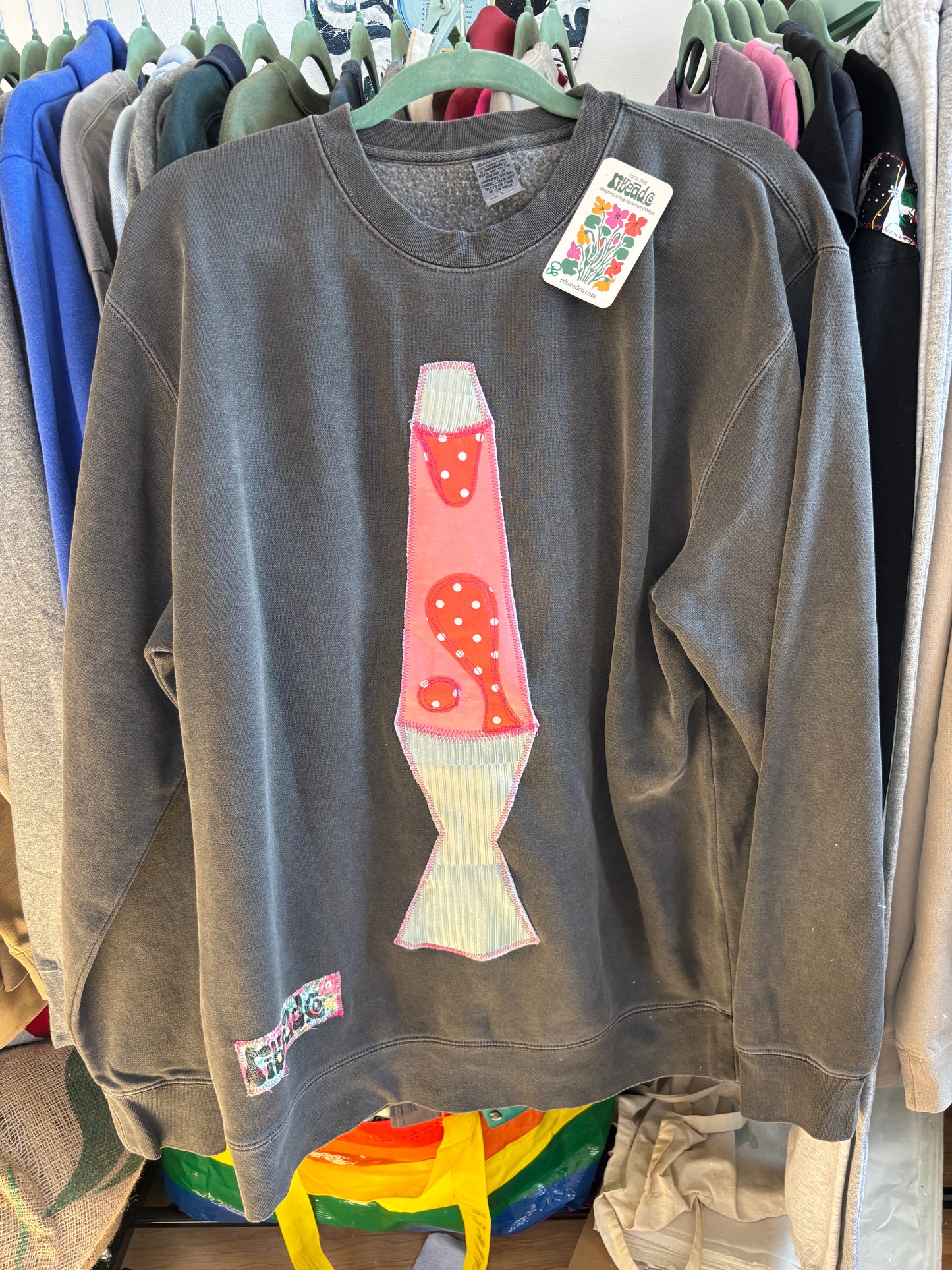 lava lamp crew (unisex l)