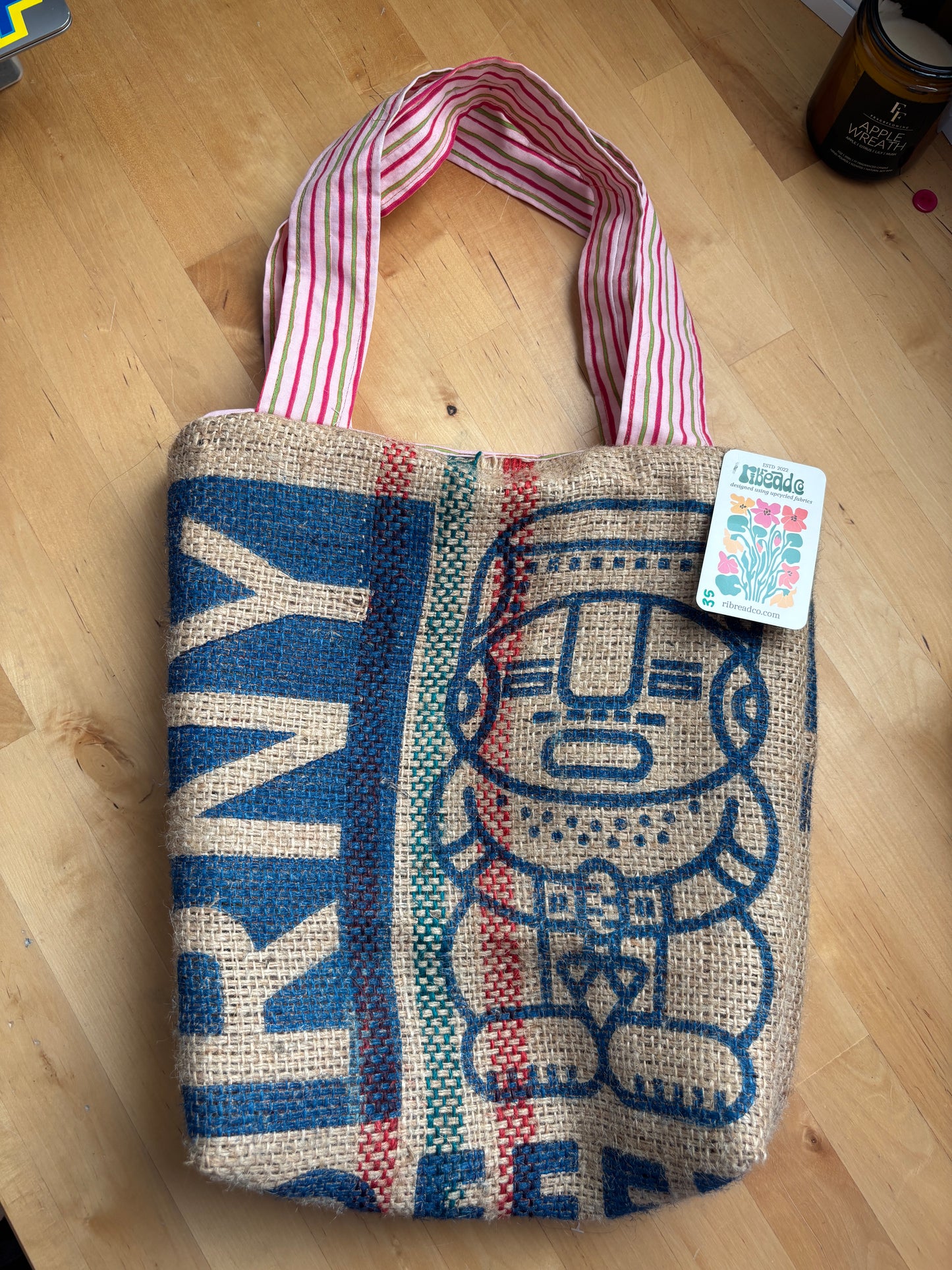 MUDHOUSE coffee bean tote bag