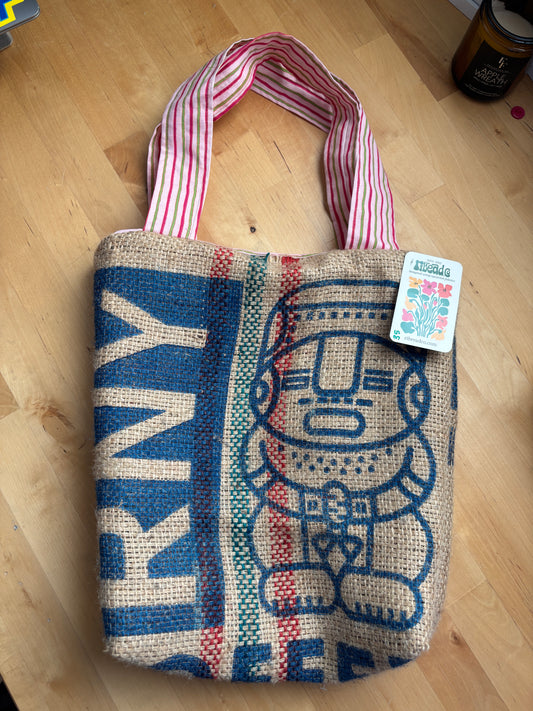 MUDHOUSE coffee bean tote bag