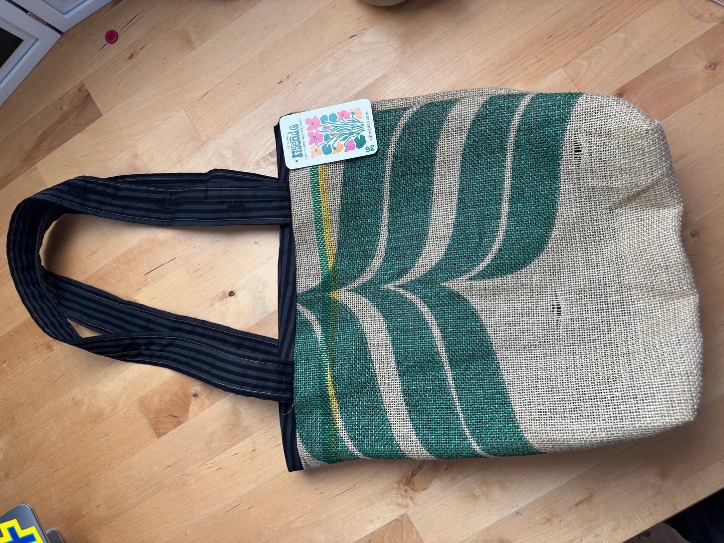 MUDHOUSE coffee bean tote bag