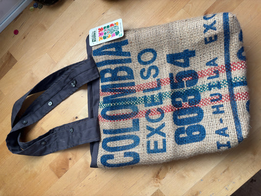 MUDHOUSE coffee bean tote bag