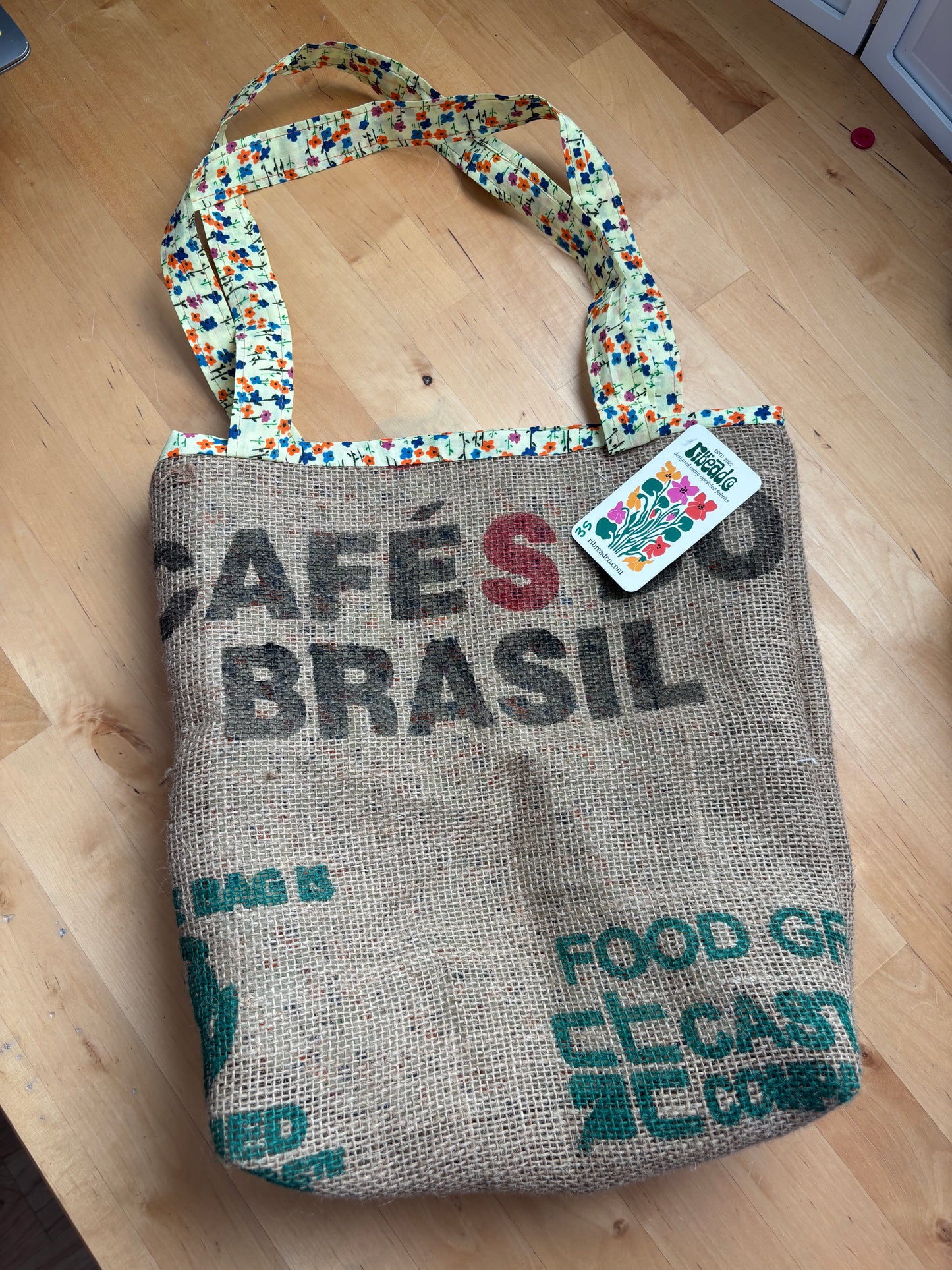 MUDHOUSE coffee bean tote bag