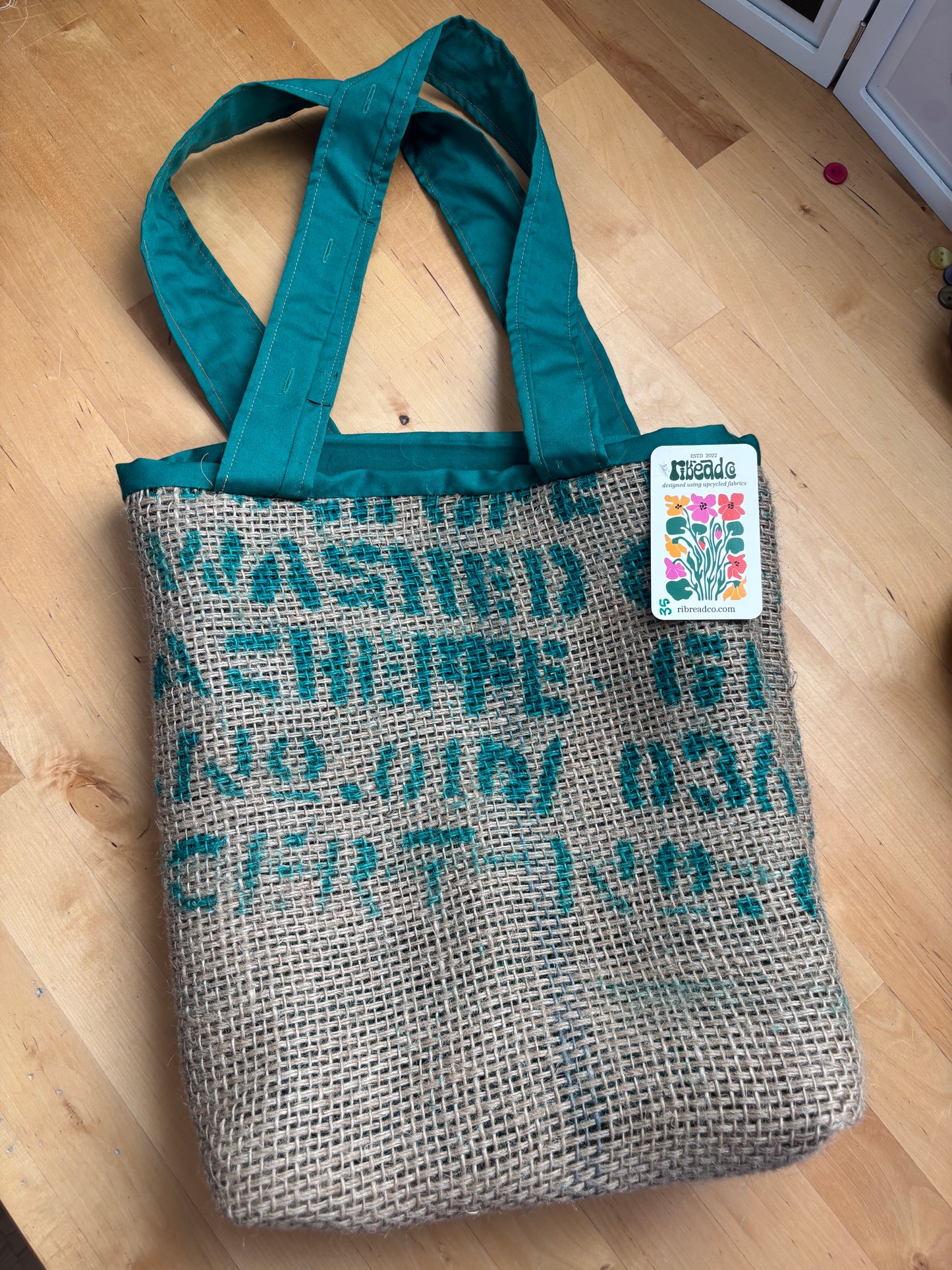 MUDHOUSE coffee bean tote bag