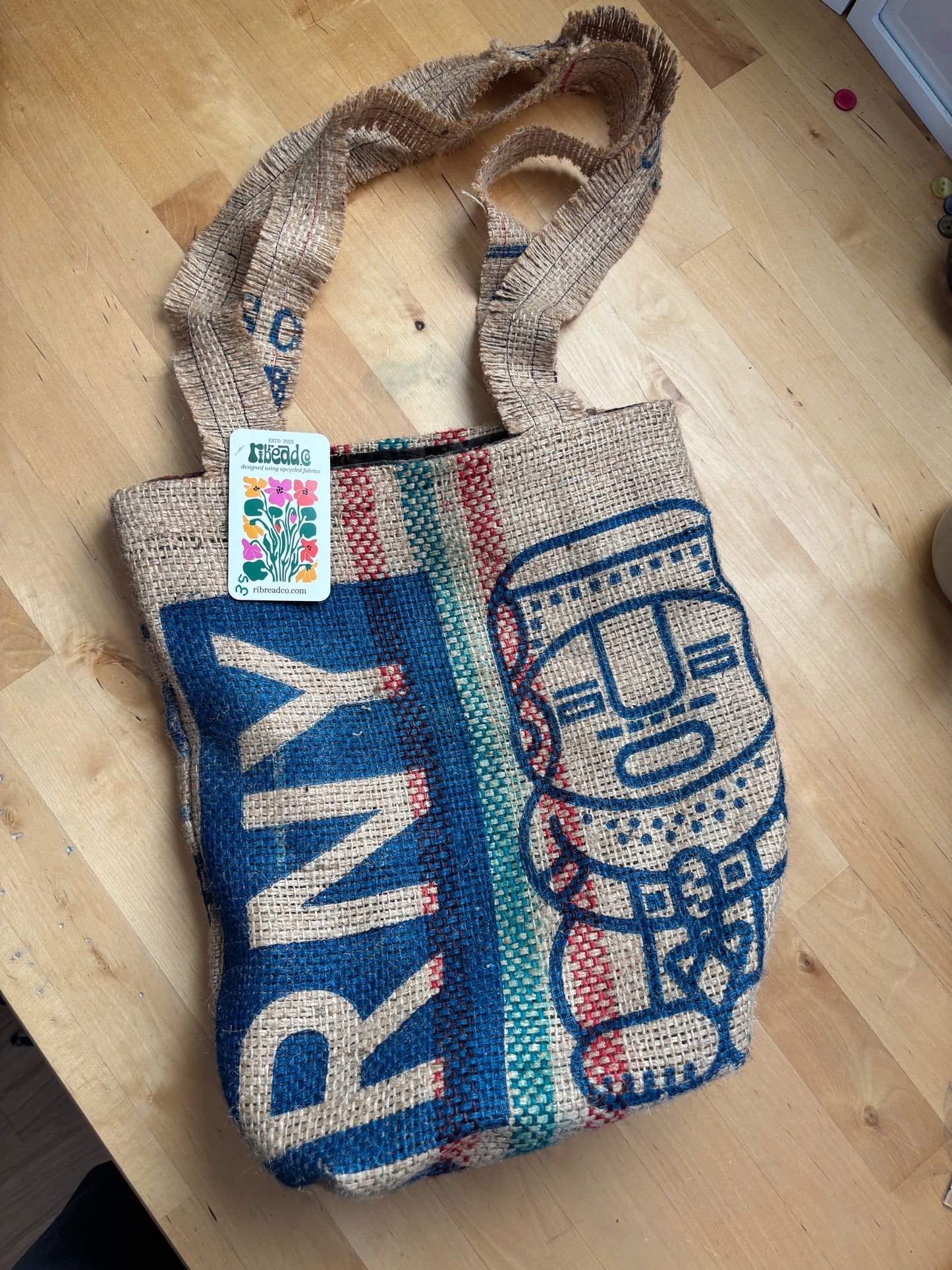 MUDHOUSE coffee bean tote bag