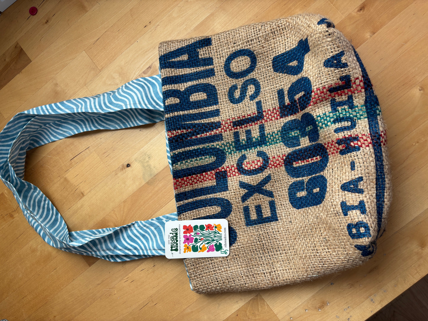 MUDHOUSE coffee bean tote bag