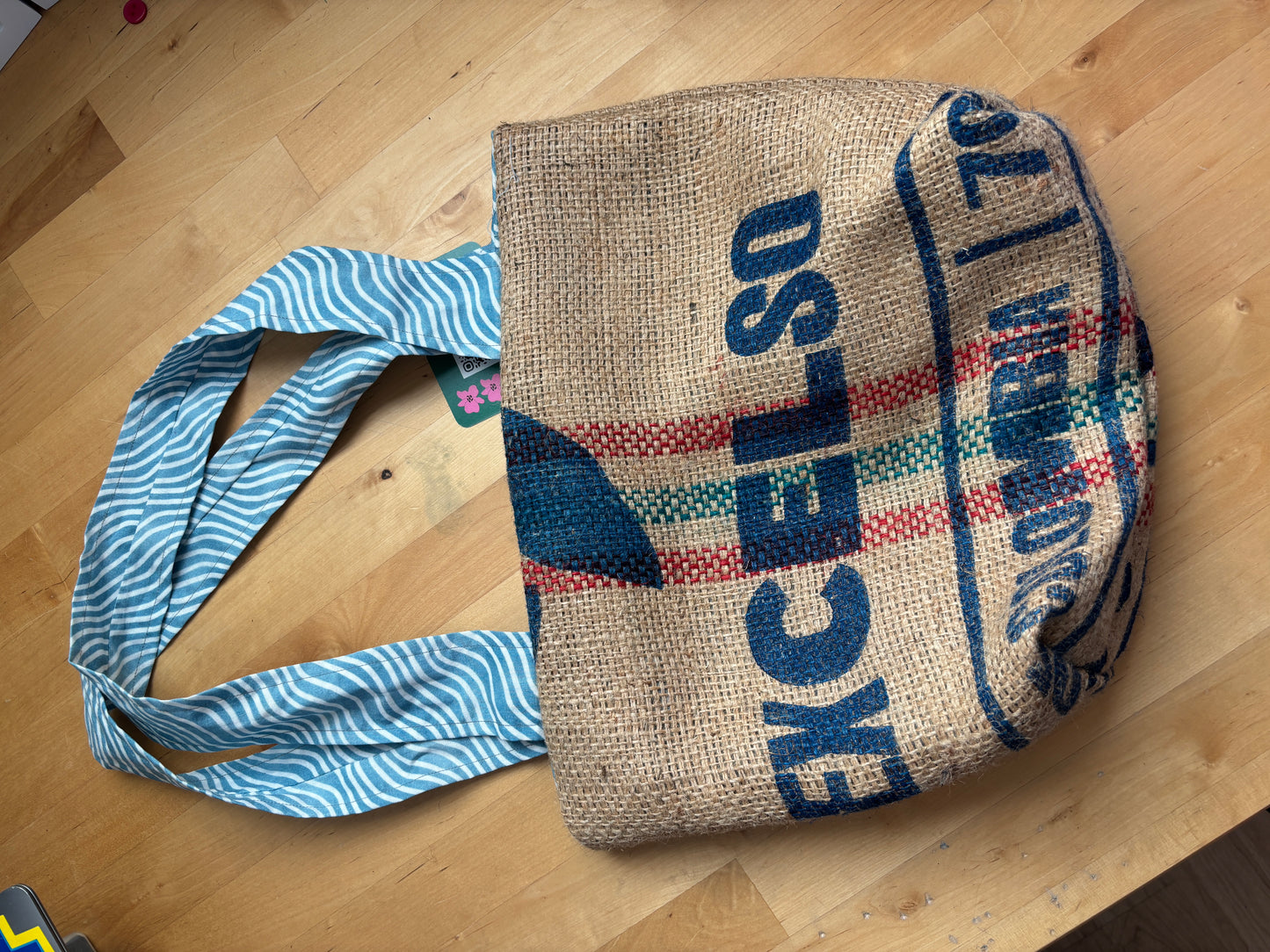 MUDHOUSE coffee bean tote bag