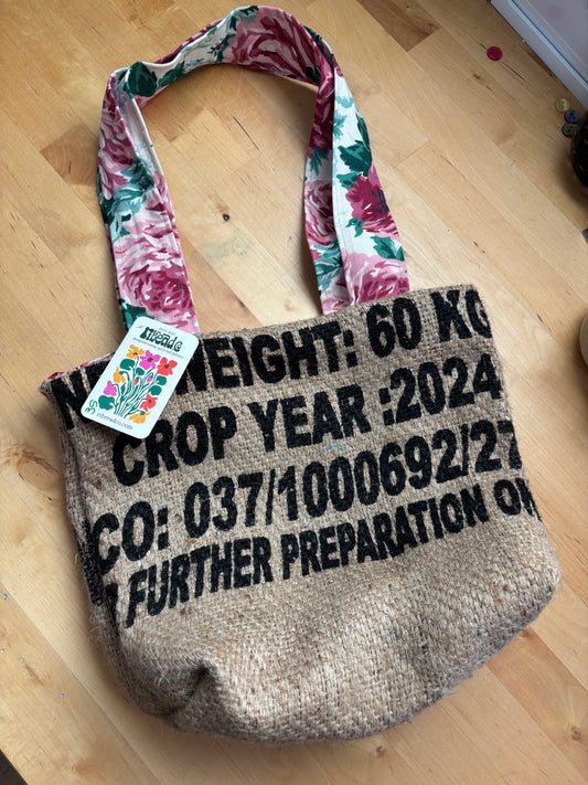 MUDHOUSE coffee bean tote bag