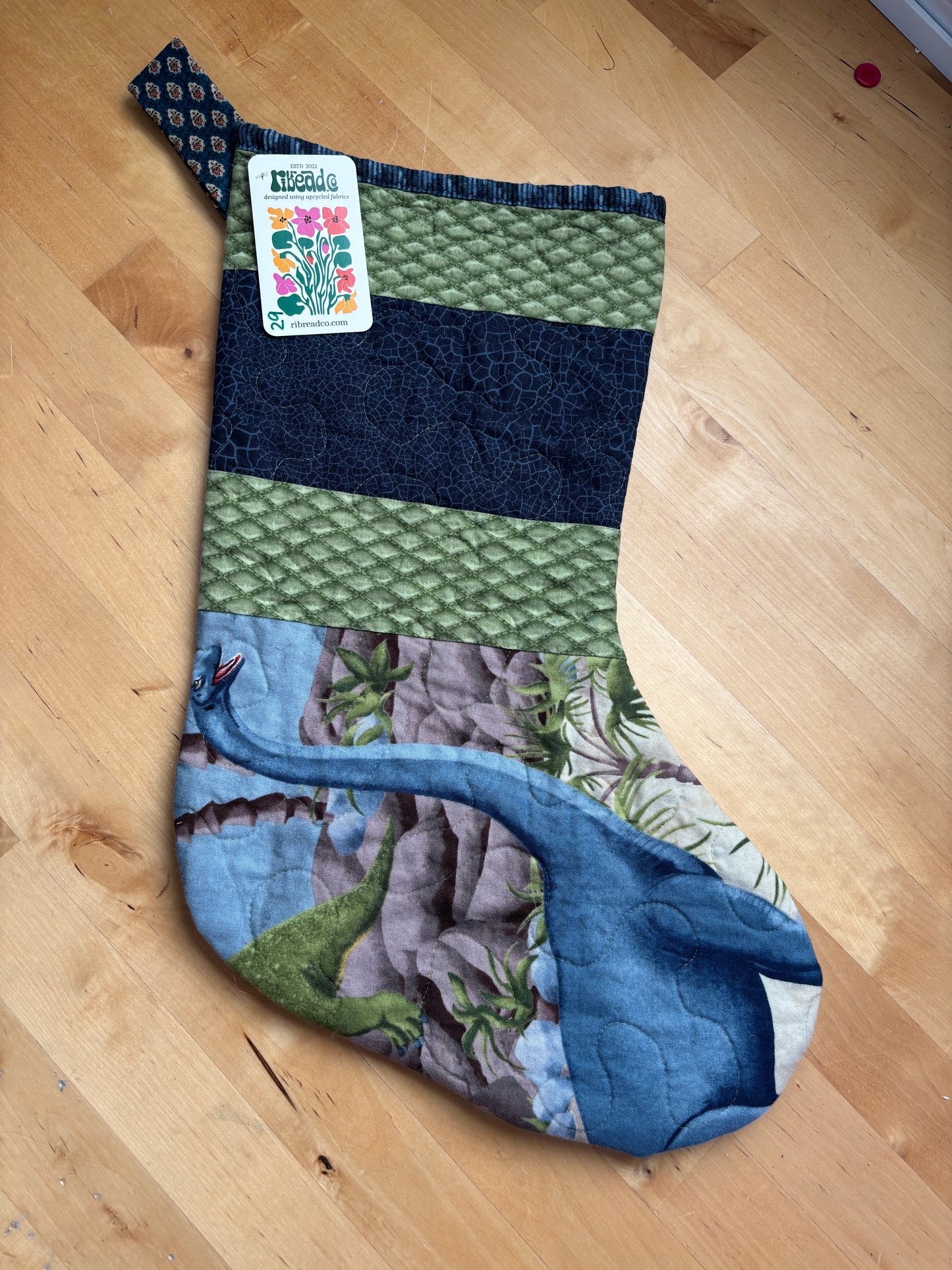 brontosaurus stocking