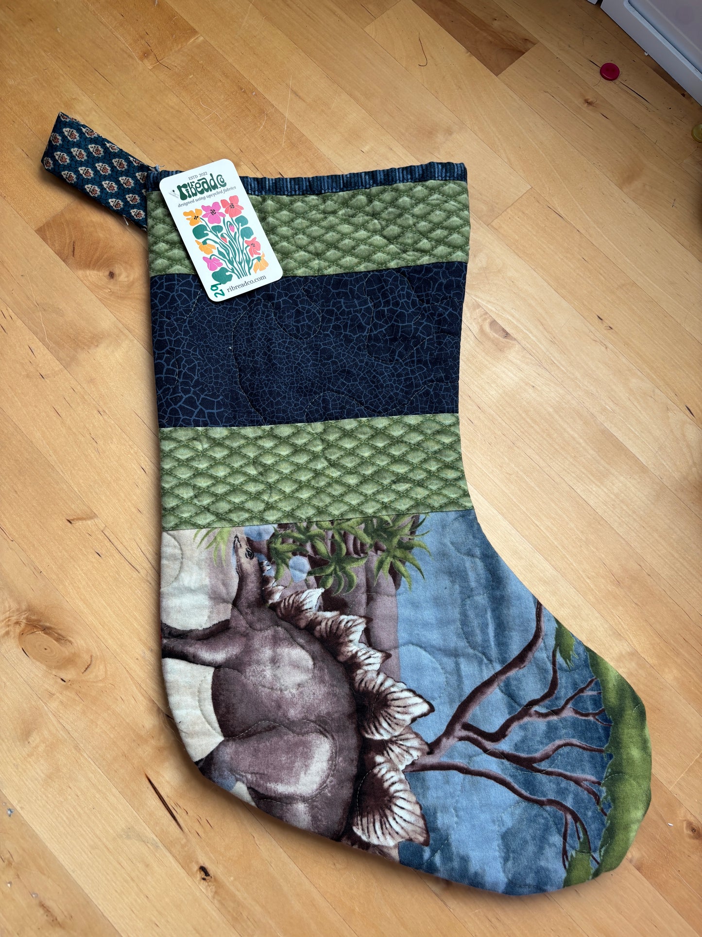 stegosaurus stocking