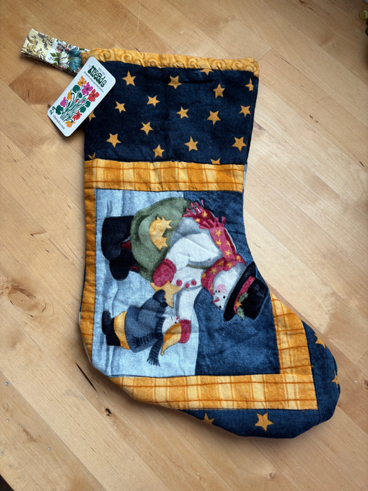 snowman stocking