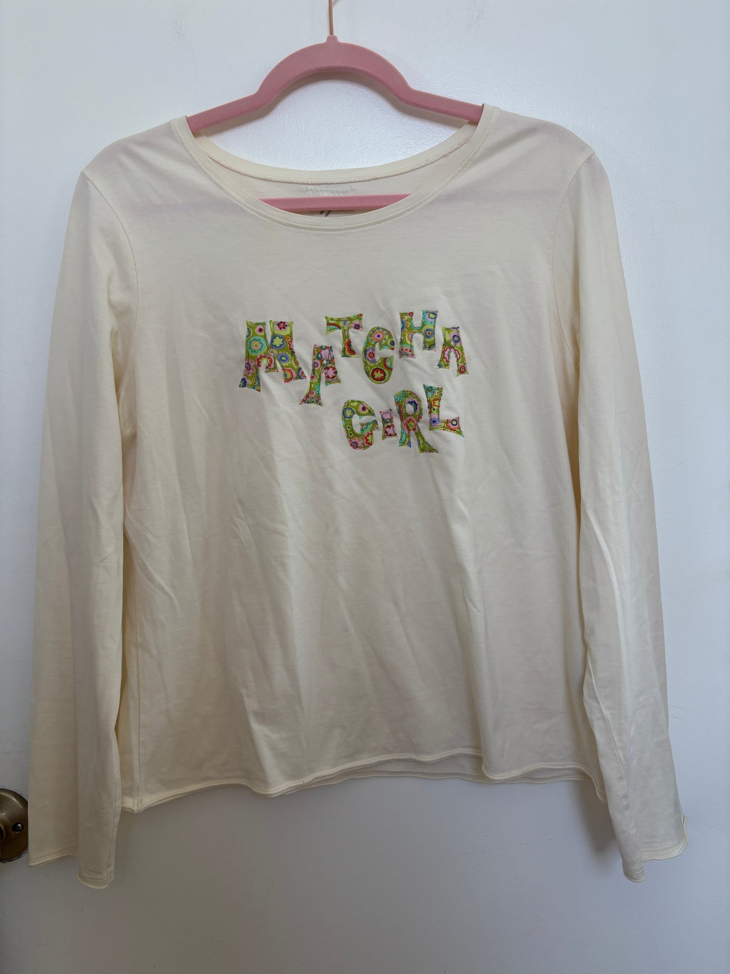 matcha girl long sleeve (women’s l)