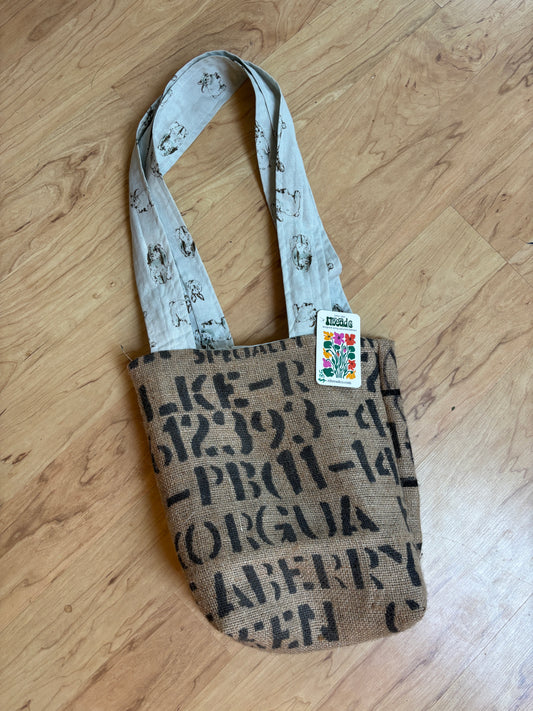 MUDHOUSE coffee bean tote bag