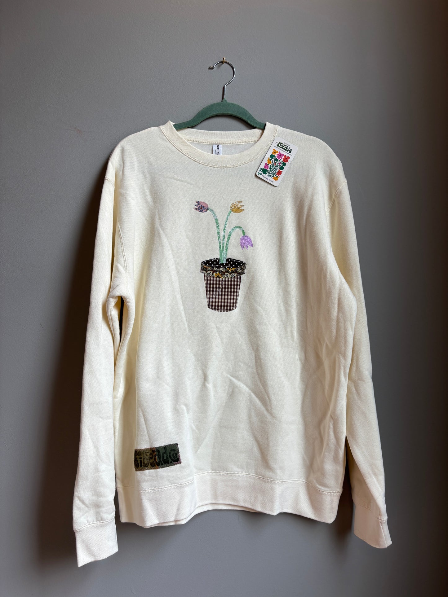 potted tulip crew (unisex l)