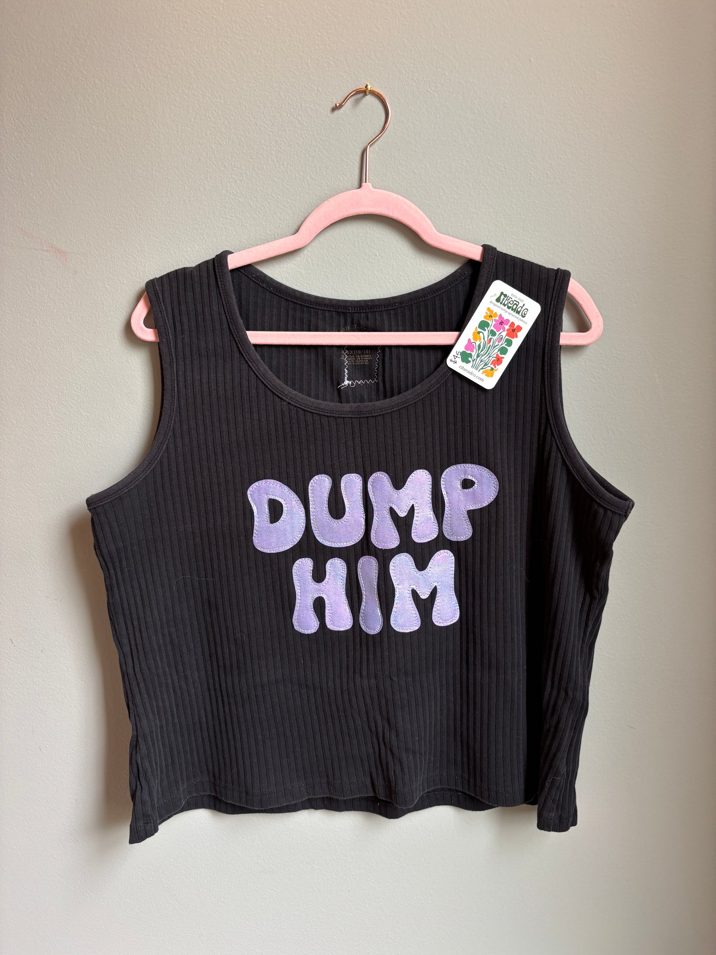 dump him tank (womens xl)