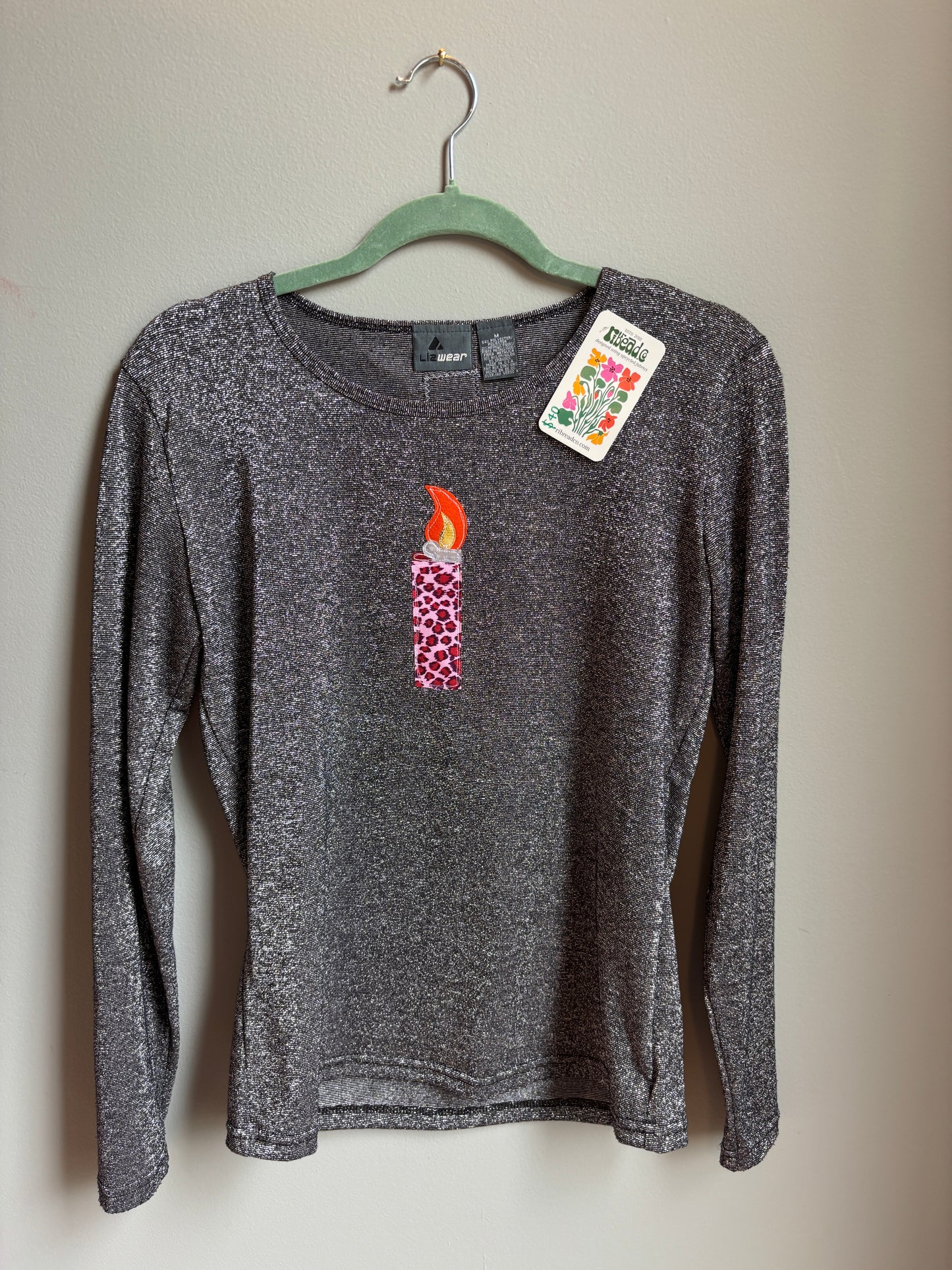 lets light up long sleeve (womens m)