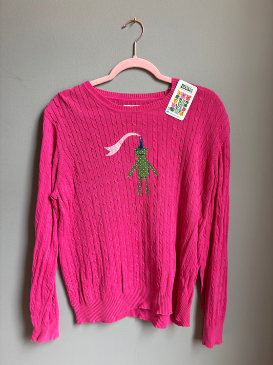 princess frog sweater (womens xl)