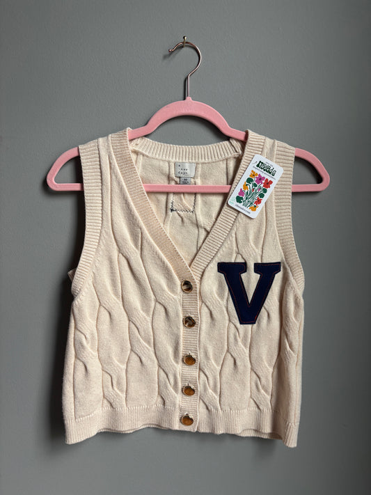 virginia sweater vest (womens xs)