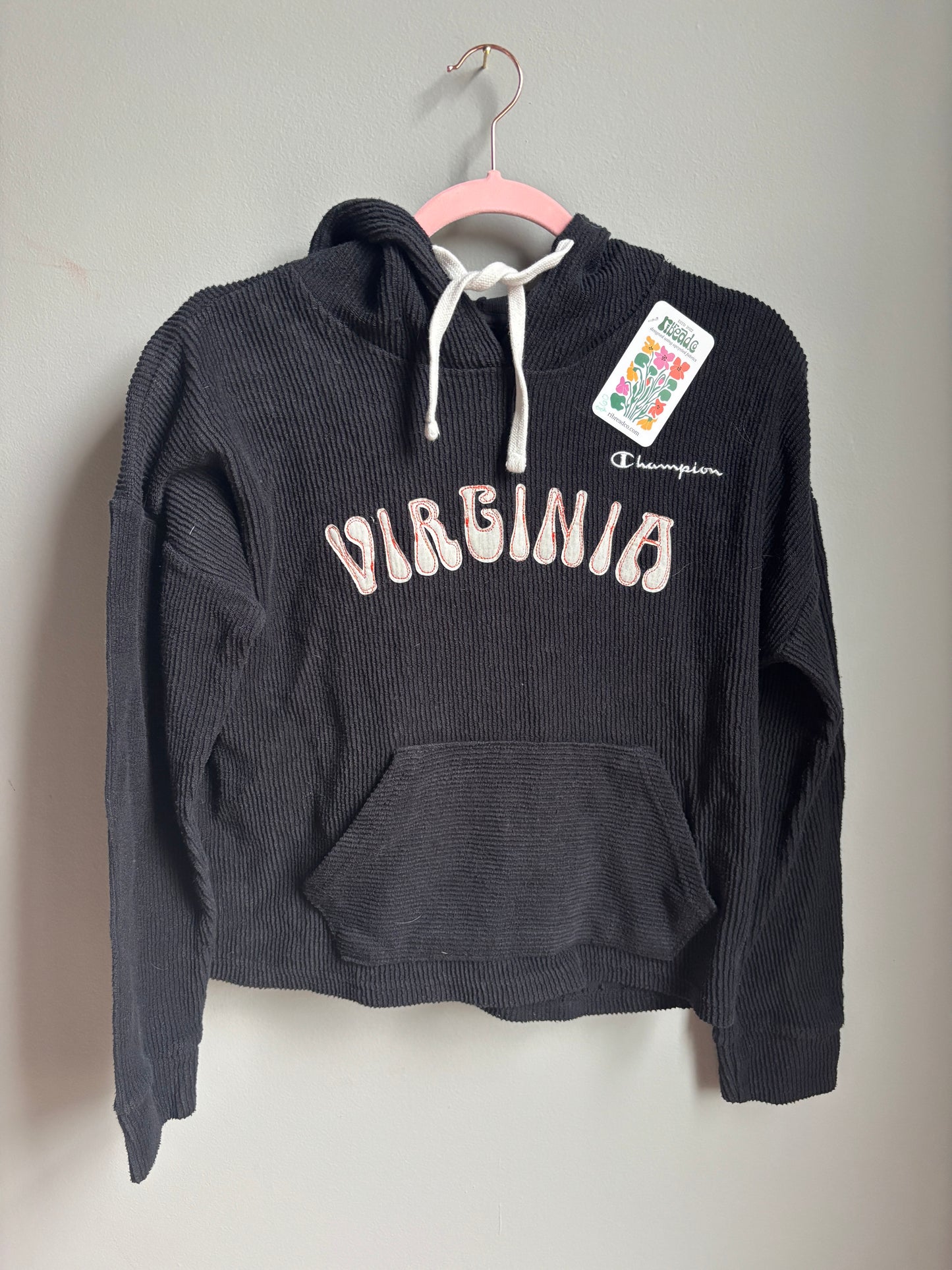 virginia champion hoodie (womens m)