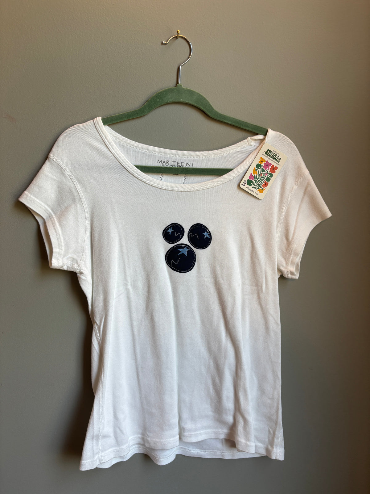 blueberry tee (womens l)