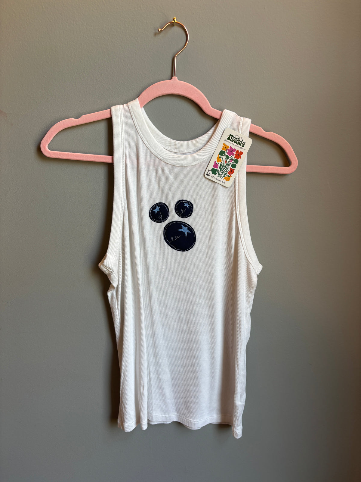 blueberry tank (womens l)
