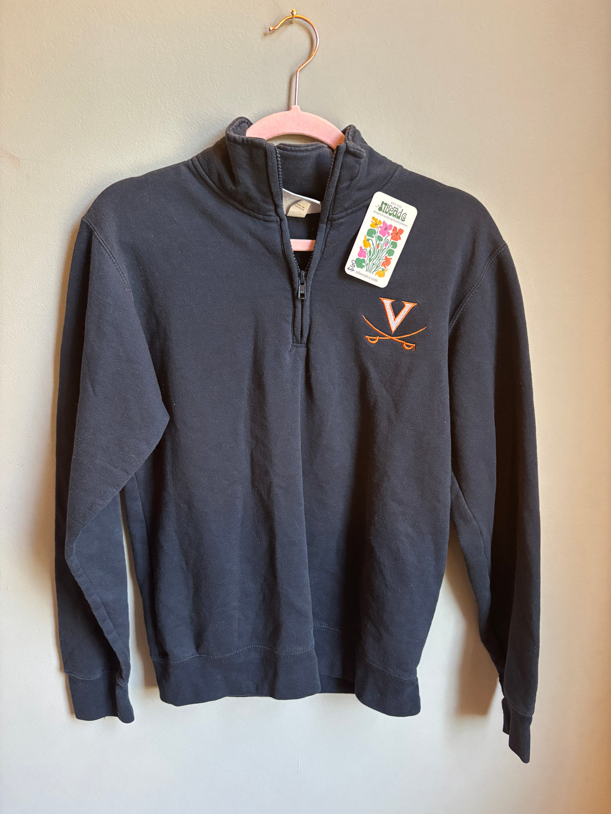 hoos your daddy 1/4 zip (unisex s)