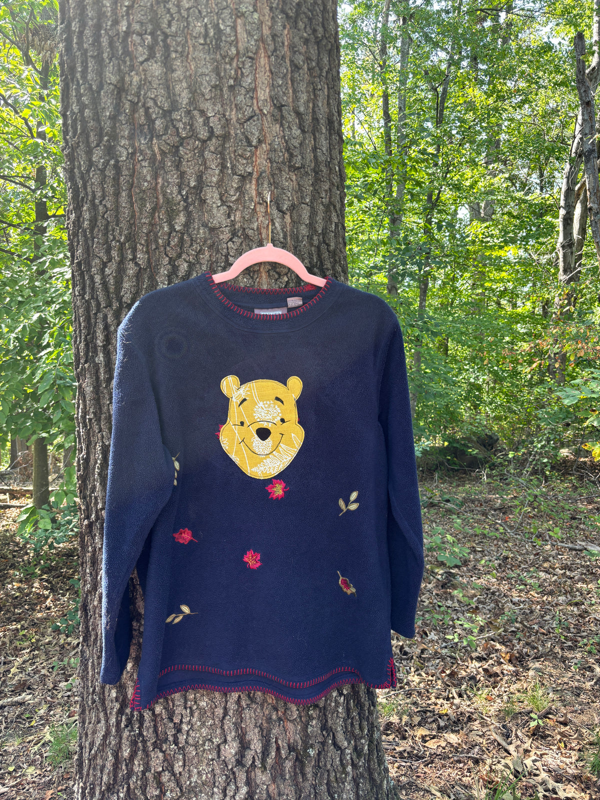 pooh fleece (womens l)